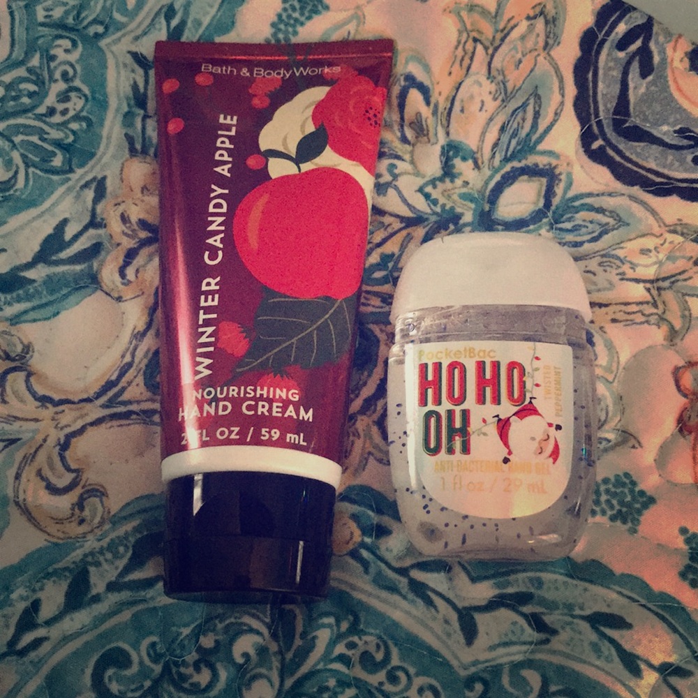 PRICE DROP!Candy Apple Lotion & Ho Ho Oh Sanitizer